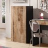 Opbergkast multifunctioneel woonkamer kantoor 2 deuren 2 planken 63x35x114cm Liara Model