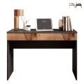 Moderne ruimtebesparende bureautafel met lade 110x50x76cm Liam Aanbieding