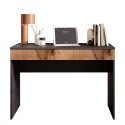 Moderne ruimtebesparende bureautafel met lade 110x50x76cm Liam Voorraad