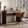Moderne ruimtebesparende bureautafel met lade 110x50x76cm Liam Aanbod