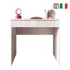 Ruimtebesparend bureau 78x50x76cm kantoor/kinderkamer met lade Kirk Kortingen