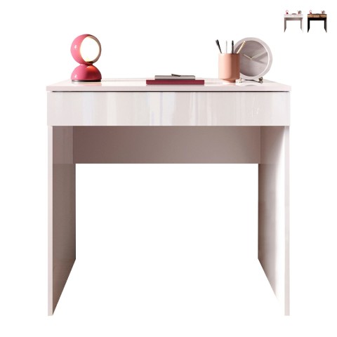 Ruimtebesparend bureau 78x50x76cm kantoor/kinderkamer met lade Kirk Aanbieding