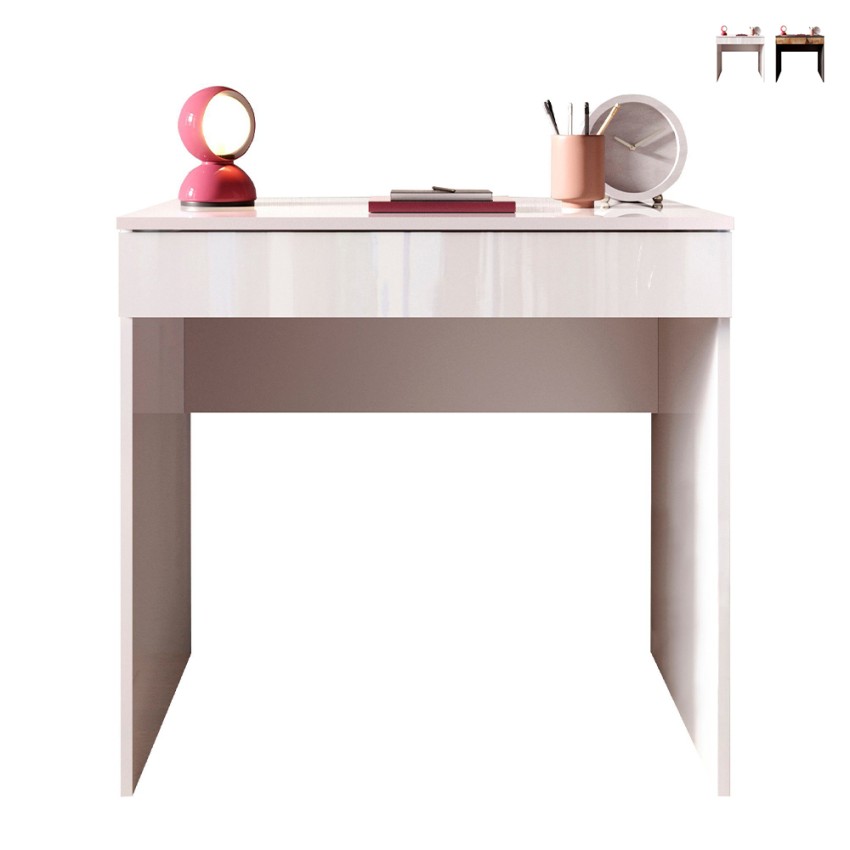 Ruimtebesparend bureau 78x50x76cm kantoor/kinderkamer met lade Kirk Aanbieding Ruimtebesparend bureau 78x50x76cm kantoor/kinderkamer met lade Kirk Aanbieding
