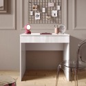 Ruimtebesparend bureau 78x50x76cm kantoor/kinderkamer met lade Kirk Model