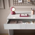 Ruimtebesparend bureau 78x50x76cm kantoor/kinderkamer met lade Kirk Afmetingen