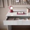 Ruimtebesparend bureau 78x50x76cm kantoor/kinderkamer met lade Kirk Afmetingen