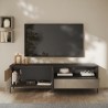 Moderne TV-meubel 205x40x44cm met 2 deuren en lade Jahn Model