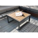 Tuin loungeset met hoekbank met 3 + 2 zitplaatsen en tafel Eysha Korting