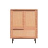 Multifunctionele houten kast met 3 deuren 75x36x90 cm Thaon Afmetingen