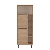 Houten keukenkast met 2 deuren en 7 planken 60x36x150 cm Biruni Verkoop