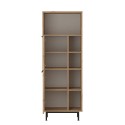 Houten keukenkast met 2 deuren en 7 planken 60x36x150 cm Biruni Catalogus