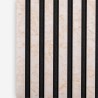 4 x akoestische wandpanelen 120x60 cm roze met marmer effect Tabb-MR Voorraad