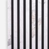 4 x akoestische wandpanelen met marmer effect wit 120x60 cm Tabb-M Voorraad
