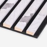 4 x akoestische wandpanelen met marmer effect wit 120x60 cm Tabb-M Catalogus