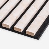 4 x akoestische wandpanelen 120x60 cm roze met marmer effect Tabb-MR Kortingen