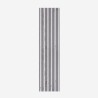 4 x akoestische wandpanelen 240x60 cm wit met marmer effect Kover-M Aanbod