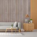 4 x akoestische wandpanelen 120x60 cm roze met marmer effect Tabb-MR Verkoop