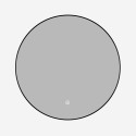 Ronde badkamerspiegel met LED-verlichting 80 cm Laug Verkoop