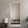 Rechthoekige wandspiegel met LED-verlichting 70x170 cm Opperishola Aanbieding