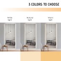 Rechthoekige wandspiegel met LED-verlichting 70x170 cm Opperishola Korting