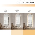Ovale wandspiegel 65x170 cm met achtergrondverlichting Reyk Korting