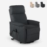 Elektrische sta-op relaxfauteuil voor ouderen met USB-poort en wielen Giorgia Tech Aanbod