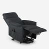 Elektrische sta-op relaxfauteuil voor ouderen met USB-poort en wielen Giorgia Tech 