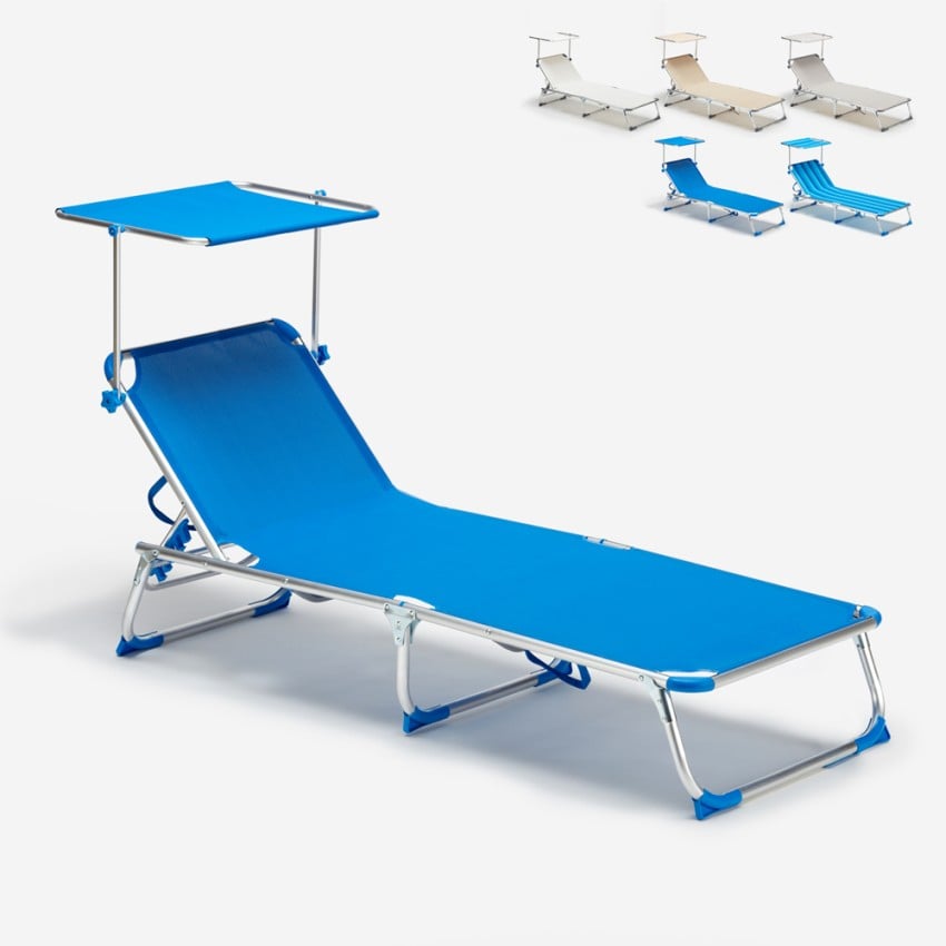 Opvouwbaar ligbed met zonnescherm California Aankoop Opvouwbaar ligbed met zonnescherm California Aankoop