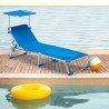 Set van 4 opvouwbare ligbedden met zonnedak California 
