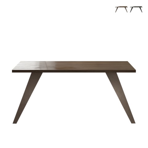 Moderne design eettafel keuken 180x90cm met ijzeren poten Eagan Aanbieding