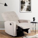 Fauteuil relax schommelstoel met verstelbare rugleuning en 360 graden draaibare voetensteun Anita Verkoop