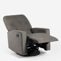 Verstelbare relaxfauteuil schommelstoel 360 graden draaibaar met voetensteun Anita Karakteristieken