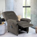 Verstelbare relaxfauteuil met massagefunctie, USB en voetensteun Noemi Verkoop