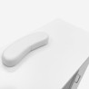 Witte manicuretafel op wielen met lades Avocado Korting