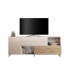 Moderne witte houten dressoir keuken & woonkamer 2 deuren lades Maditha 