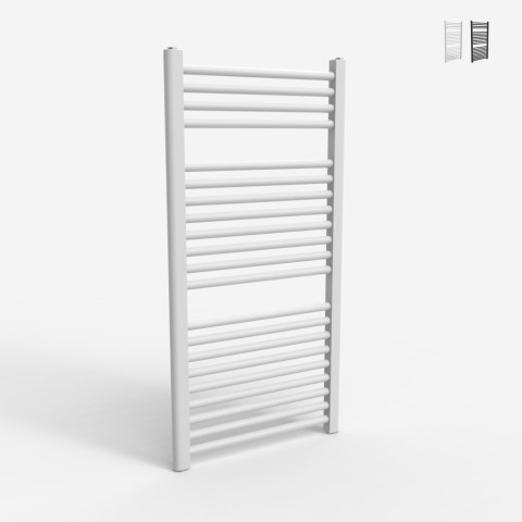 Elektrische handdoekradiator badkamerradiator met thermostaat 100 cm wifi 600 W Tawoo+ Aanbieding