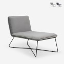 Luxe fluwelen lounge stoel in modern minimalist design Dumas Aanbieding
