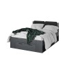 Frans bed 140x200 cm in donker eiken met opberglade Anthe Aanbod