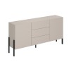 Moderne beige dressoir met 3 laden en 2 deuren 184x40x89 cm Sibel Verkoop