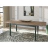Uitschuifbare eettafel 160-240x90 cm in klassieke stijl Tillac Kortingen