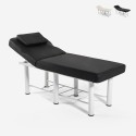 Professionele massagetafel met 2 zones 190x80x67-100 cm Welly Voorraad