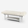 Professionele massagetafel met 2 zones 190x80x67-100 cm Larex Afmetingen