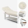 Professionele massagetafel met 2 zones 190x80x67-100 cm Larex Prijs