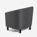 Klassieke design stoffen loungestoel fauteuil Cookie Class  Voorraad