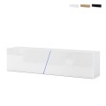 Hangend TV-meubel 160cm modern minimalistisch design met LED-licht Regat Aanbieding
