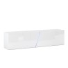 Hangend TV-meubel 160cm modern minimalistisch design met LED-licht Regat Model