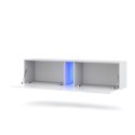 Hangend TV-meubel 160cm modern minimalistisch design met LED-licht Regat Karakteristieken