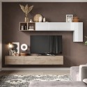 Moderne zwevende wandmeubel tv-kast hout design Infinity 41 Aanbieding