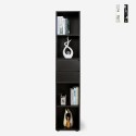 Hoge boekenkast met 2 lades en 4 open vakken 36x30x171 cm Reiff Aanbieding