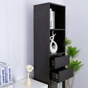 Hoge boekenkast met 2 lades en 4 open vakken 36x30x171 cm Reiff Aanbod